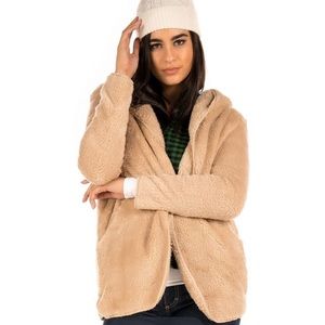 Super Soft Sherpa Shacket Sweater Cardigan